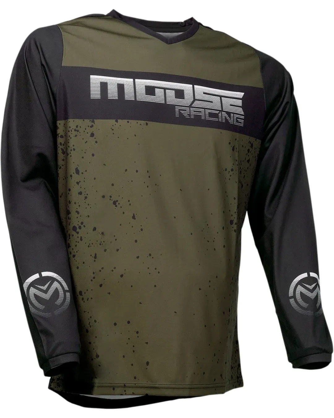Мотокрос блуза MOOSE RACING QUALIFIER OLIVE/BLACK