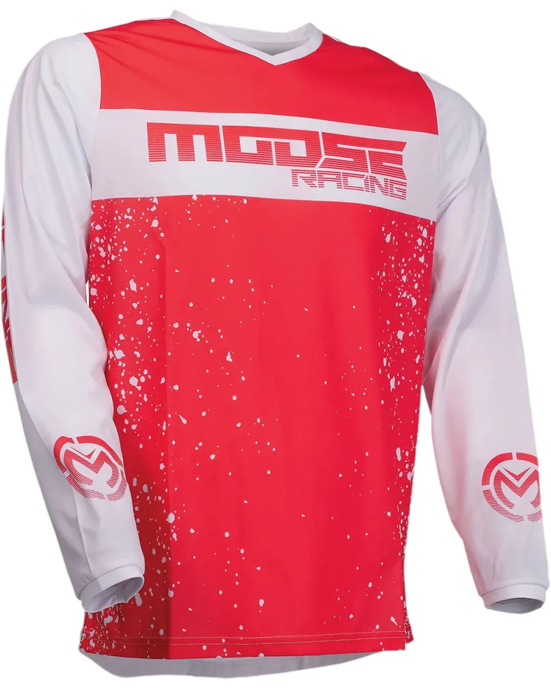Мотокрос блуза MOOSE RACING QUALIFIER RED/WHITE