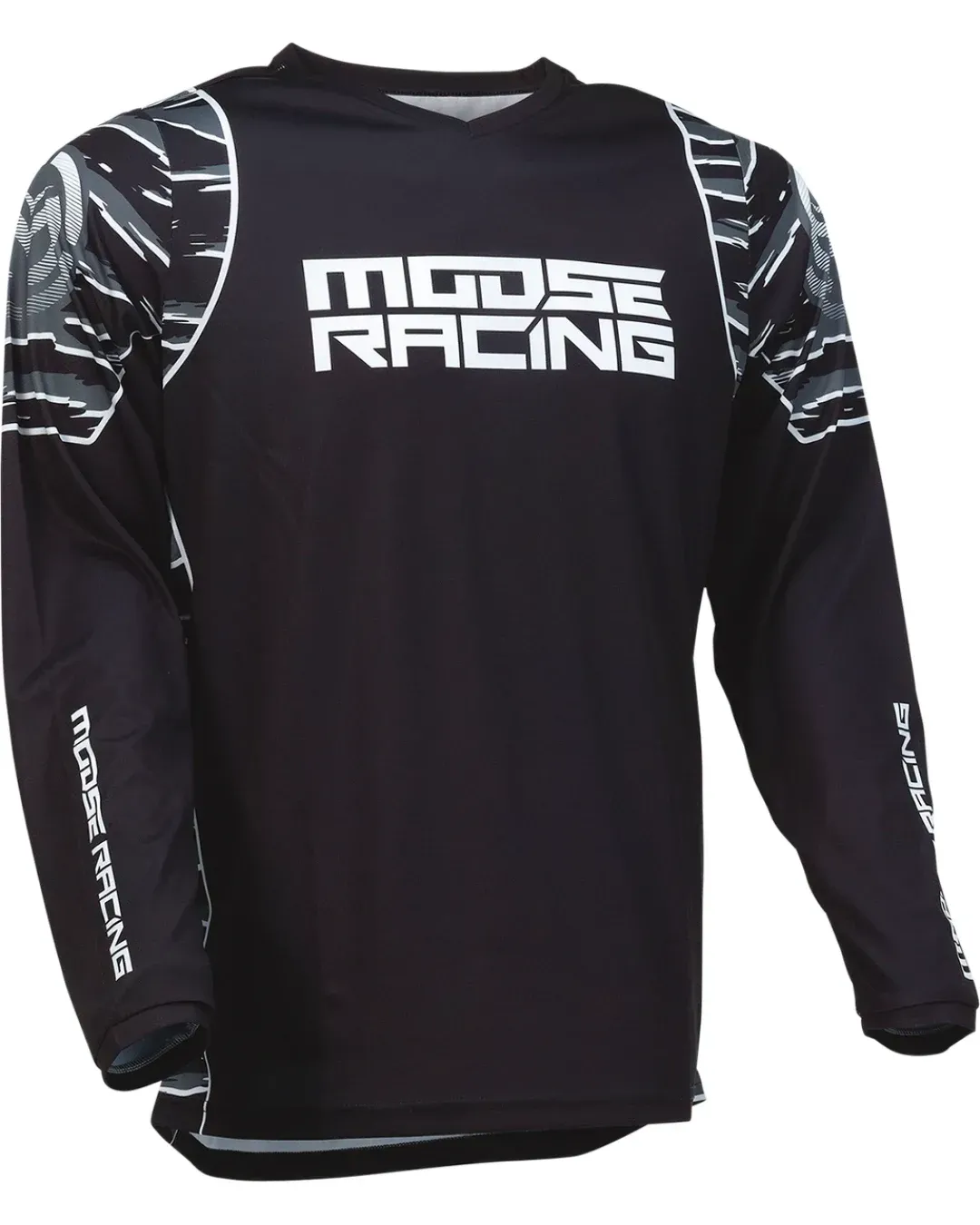 Мотокрос блуза MOOSE RACING QUALIFIER WHITE/GRAY/BLACK
