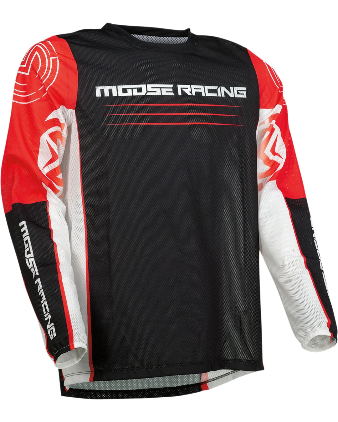 Мотокрос блуза MOOSE RACING SAHARA BLACK/RED