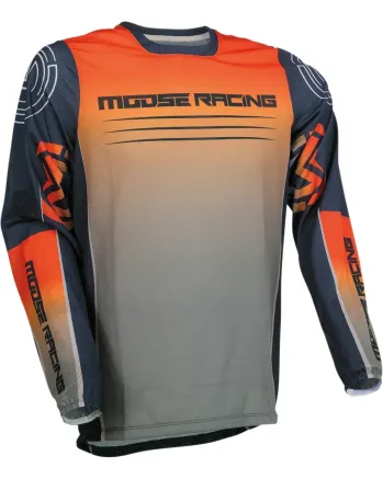 Мотокрос блуза MOOSE RACING SAHARA ORANGE/BLUE