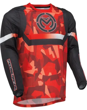 Мотокрос блуза MOOSE RACING SAHARA RED/BLACK