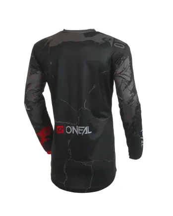 Мотокрос блуза O`NEAL ELEMENT ACID BLACK/GRAY V.27