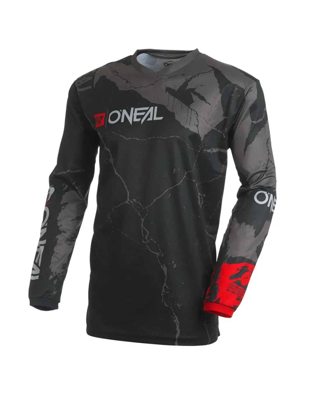 Мотокрос блуза O`NEAL ELEMENT ACID BLACK/GRAY V.27