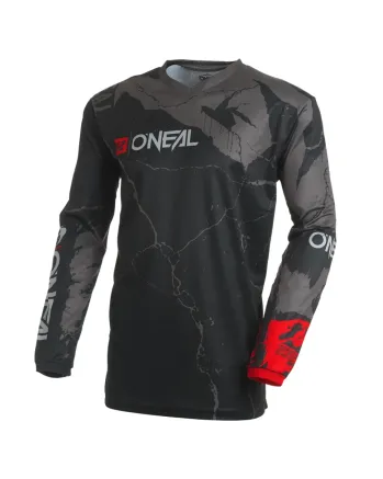Мотокрос блуза O`NEAL ELEMENT ACID BLACK/GRAY V.27