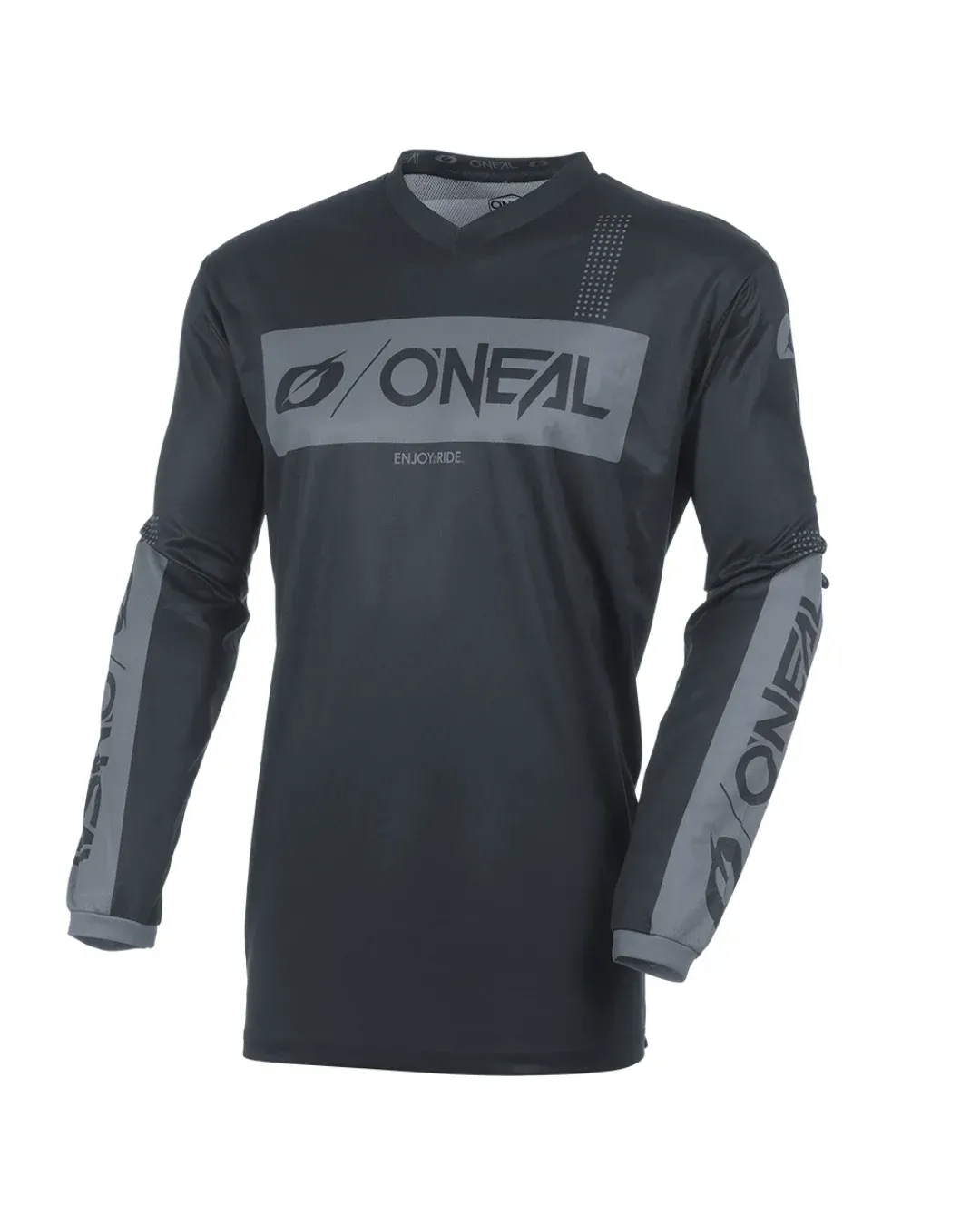 Мотокрос блуза O`NEAL ELEMENT RACEWEAR BLACK/GRAY V.27