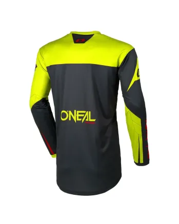 Мотокрос блуза O`NEAL ELEMENT RACEWEAR BLACK/NEON YELLOW V.26