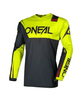 Мотокрос блуза O`NEAL ELEMENT RACEWEAR BLACK/NEON YELLOW V.26