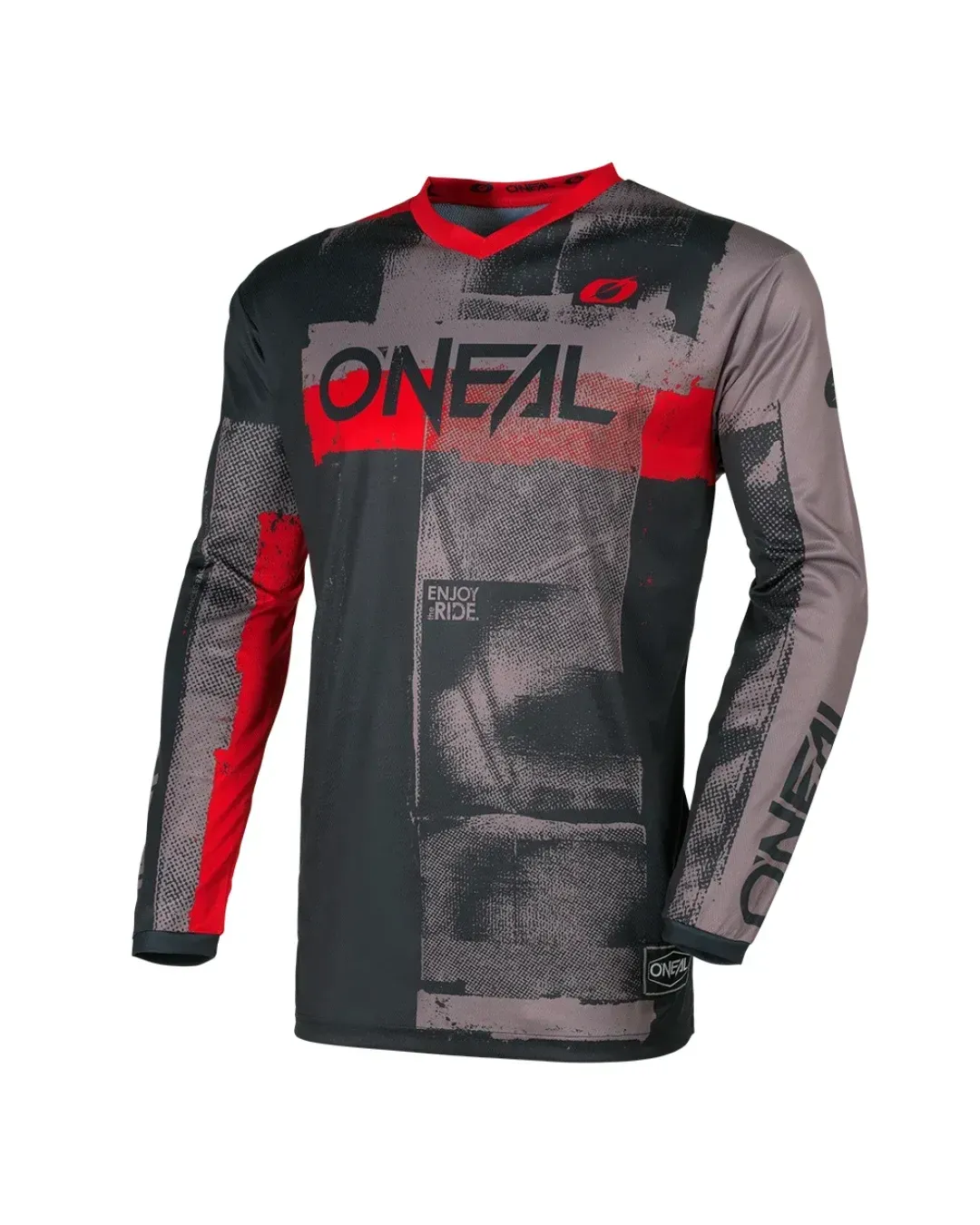 Мотокрос блуза O`NEAL ELEMENT ROLLER GRAY/RED V.26