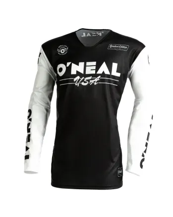 Мотокрос блуза O'NEAL MAYHEM BULLET V.22 BLACK/WHITE