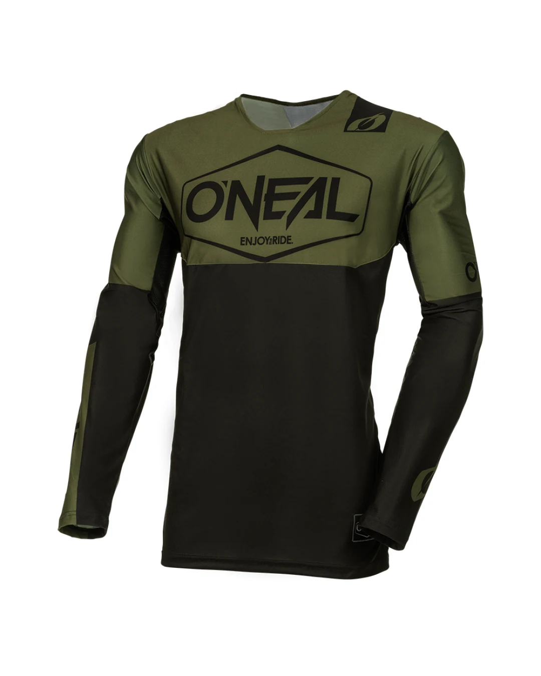 Мотокрос блуза O'NEAL MAYHEM HEXX BLACK/GREEN V.24