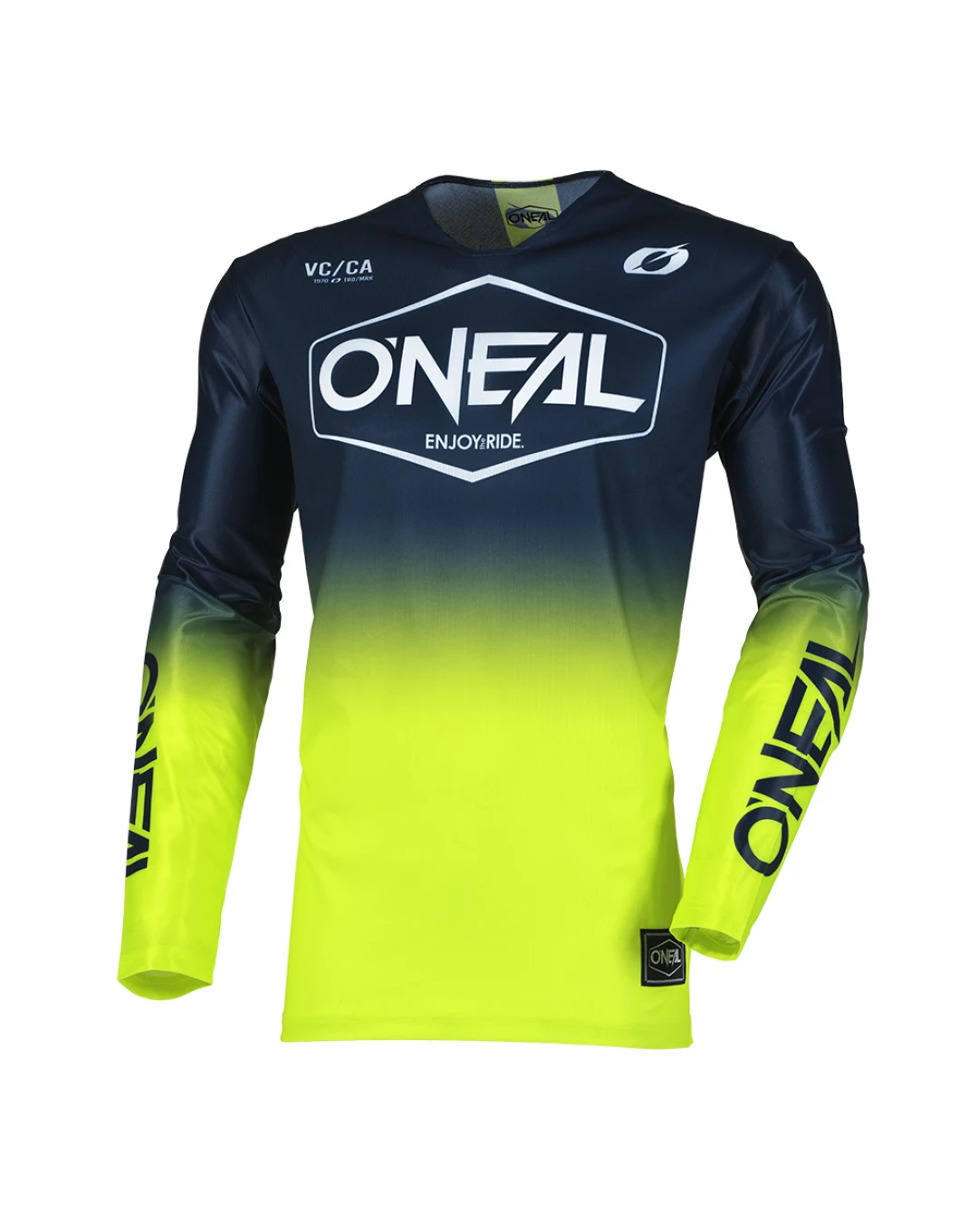 Мотокрос блуза O'NEAL MAYHEM HEXX BLUE/NEON YELLOW V.25