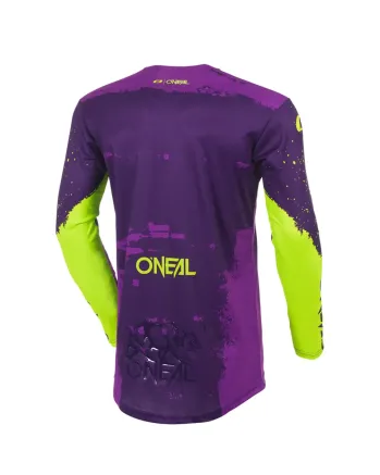 Мотокрос блуза O'NEAL MAYHEM PAINT PURPLE/NEON YELLOW V.27