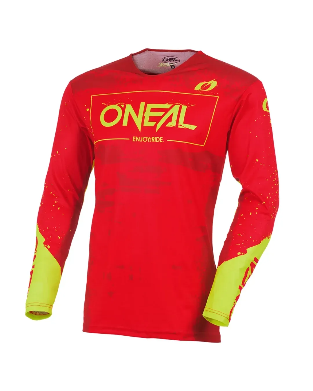 Мотокрос блуза O'NEAL MAYHEM PAINT RED/NEON YELLOW V.27