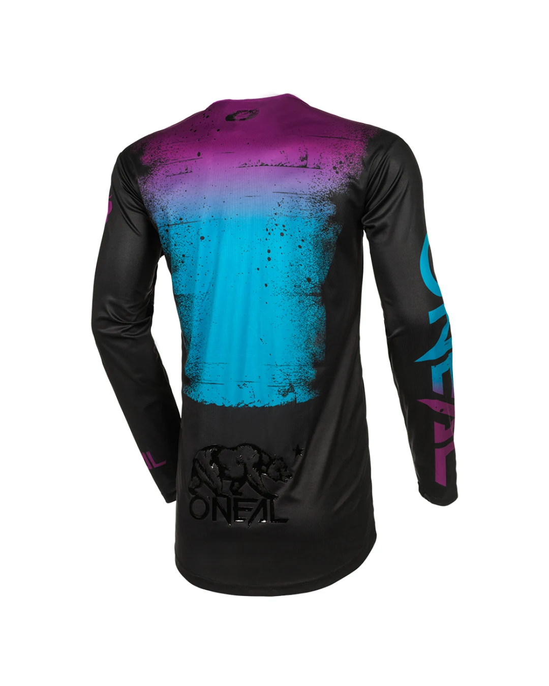 Мотокрос блуза O'NEAL MAYHEM SCARZ BLACK/BLUE V.24