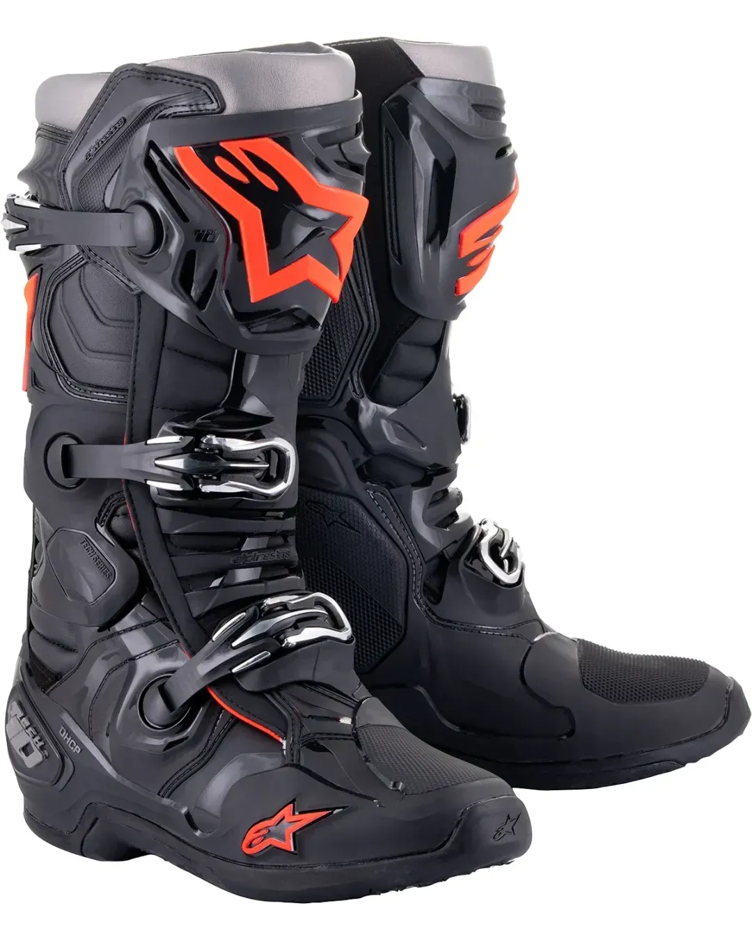 Мотокрос ботуши ALPINESTARS TECH 10 BK/RD/FLUO