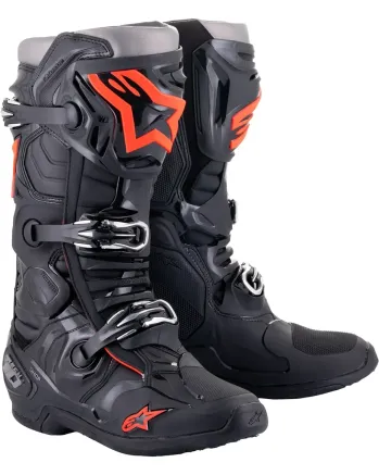 Мотокрос ботуши ALPINESTARS TECH 10 BK/RD/FLUO