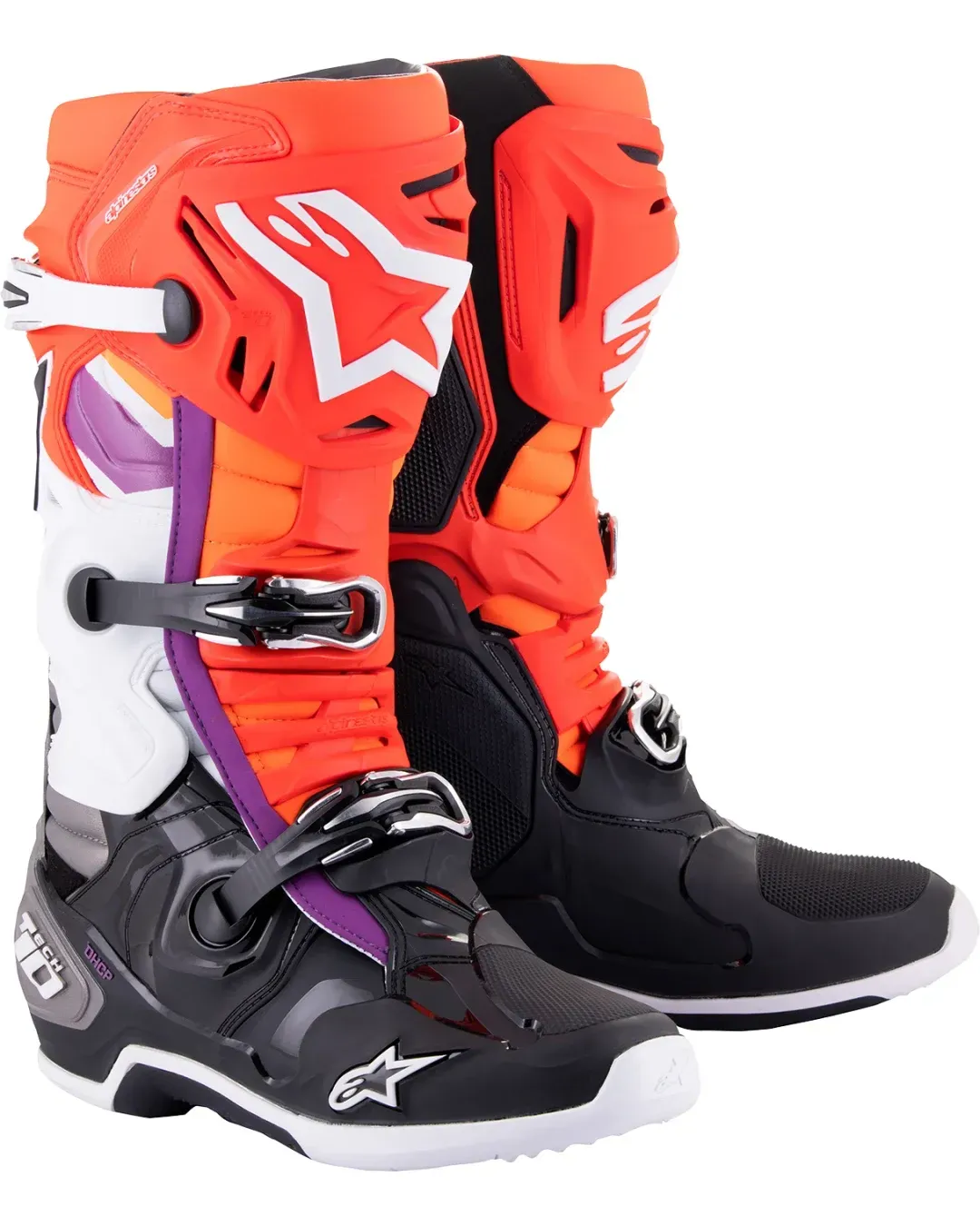 Мотокрос ботуши ALPINESTARS TECH 10 BK/RD/OR/WT