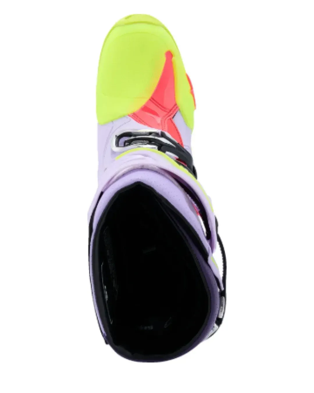 Мотокрос ботуши ALPINESTARS TECH 10 S-VENTED PURPLE/YELLOW/DIVA PINK