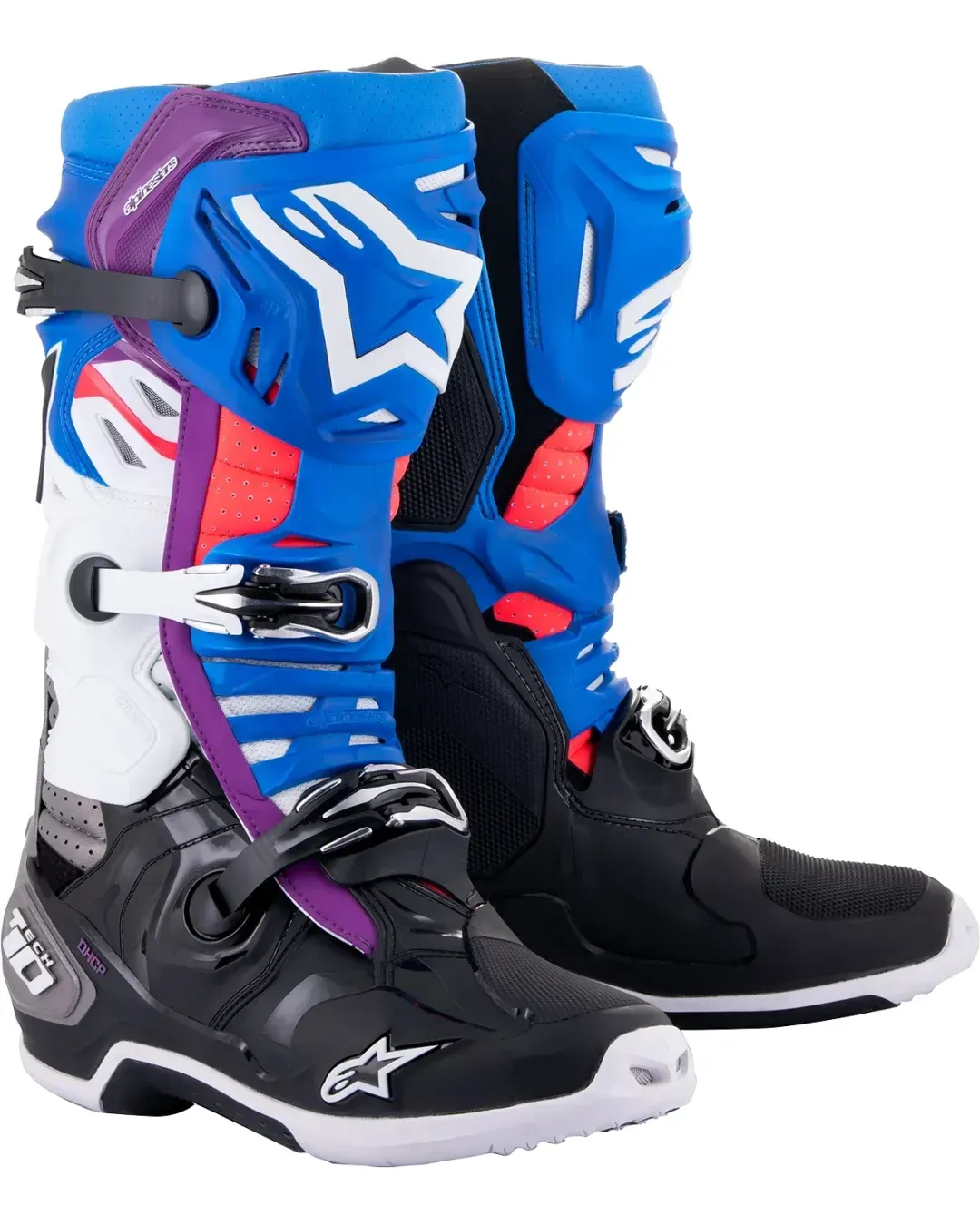 Мотокрос ботуши ALPINESTARS Tech 10 Supervented BLACK/WHITE/BLUE