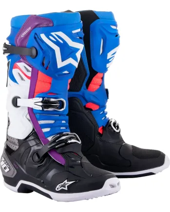 Мотокрос ботуши ALPINESTARS Tech 10 Supervented BLACK/WHITE/BLUE