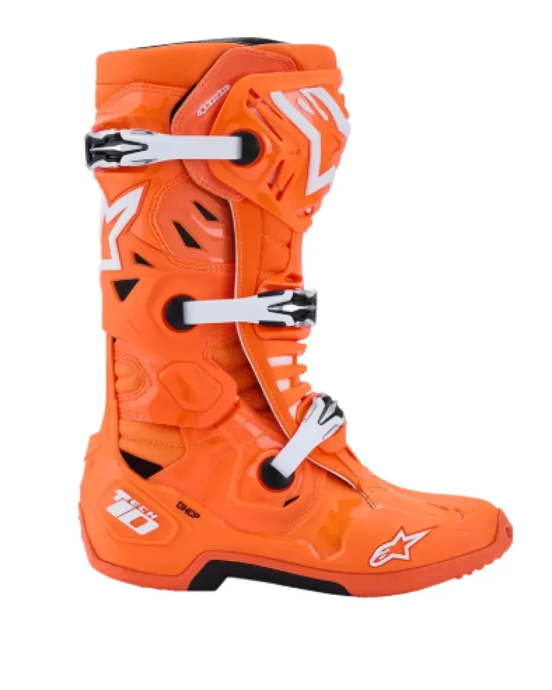 Мотокрос ботуши ALPINESTARS TECH 10 SUPERVENTED ORG FL/BLK/WHT