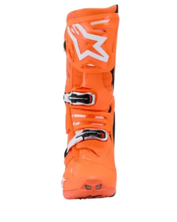 Мотокрос ботуши ALPINESTARS TECH 10 SUPERVENTED ORG FL/BLK/WHT