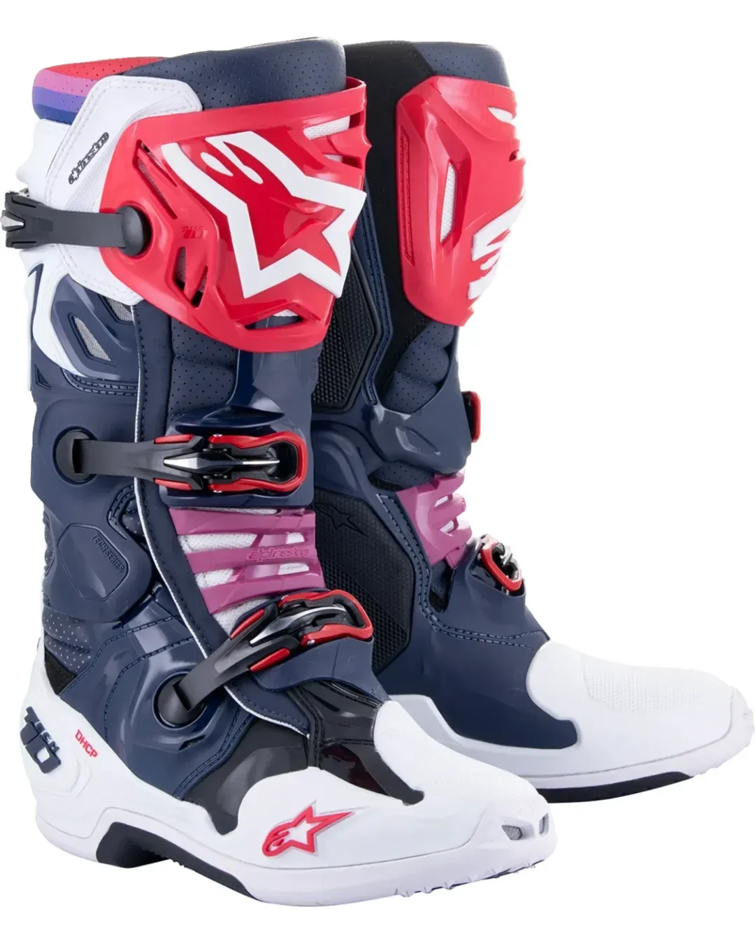 Мотокрос ботуши ALPINESTARS TECH 10 SUPERVENTED RAINBOW