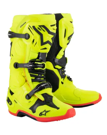 Мотокрос ботуши ALPINESTARS TECH 10 YLW/BK/RD