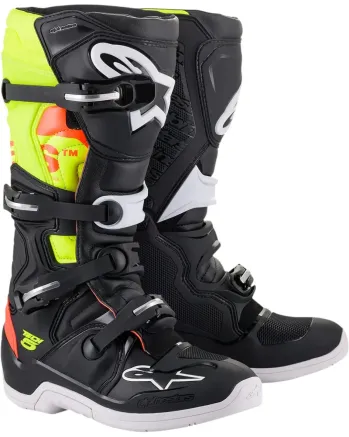 Мотокрос ботуши ALPINESTARS TECH 5 BLACK/RED/YELLOW