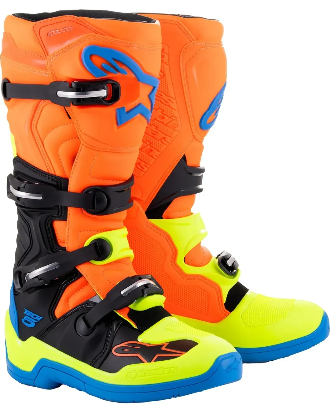 Мотокрос ботуши ALPINESTARS TECH 5 OR FL/BL/YL