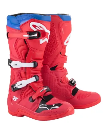 Мотокрос ботуши ALPINESTARS TECH 5 RED/BLUE