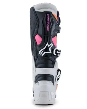 Мотокрос ботуши ALPINESTARS TECH 7 BLK/LT GY/ORG FL/MAG