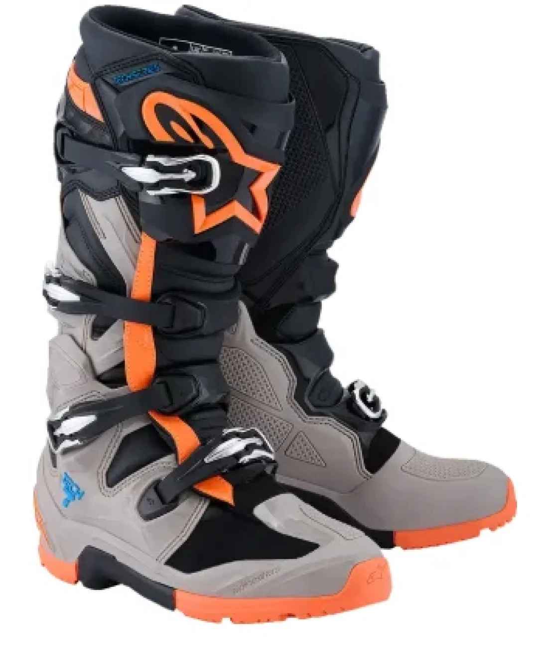 Мотокрос ботуши ALPINESTARS TECH 7 ENDURO BACK/GREY/ORANGE