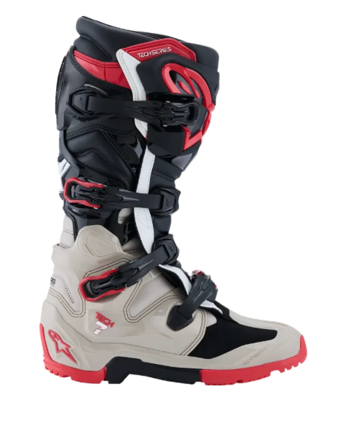 Мотокрос ботуши ALPINESTARS TECH 7 ENDURO BLACK/GRAY/RED