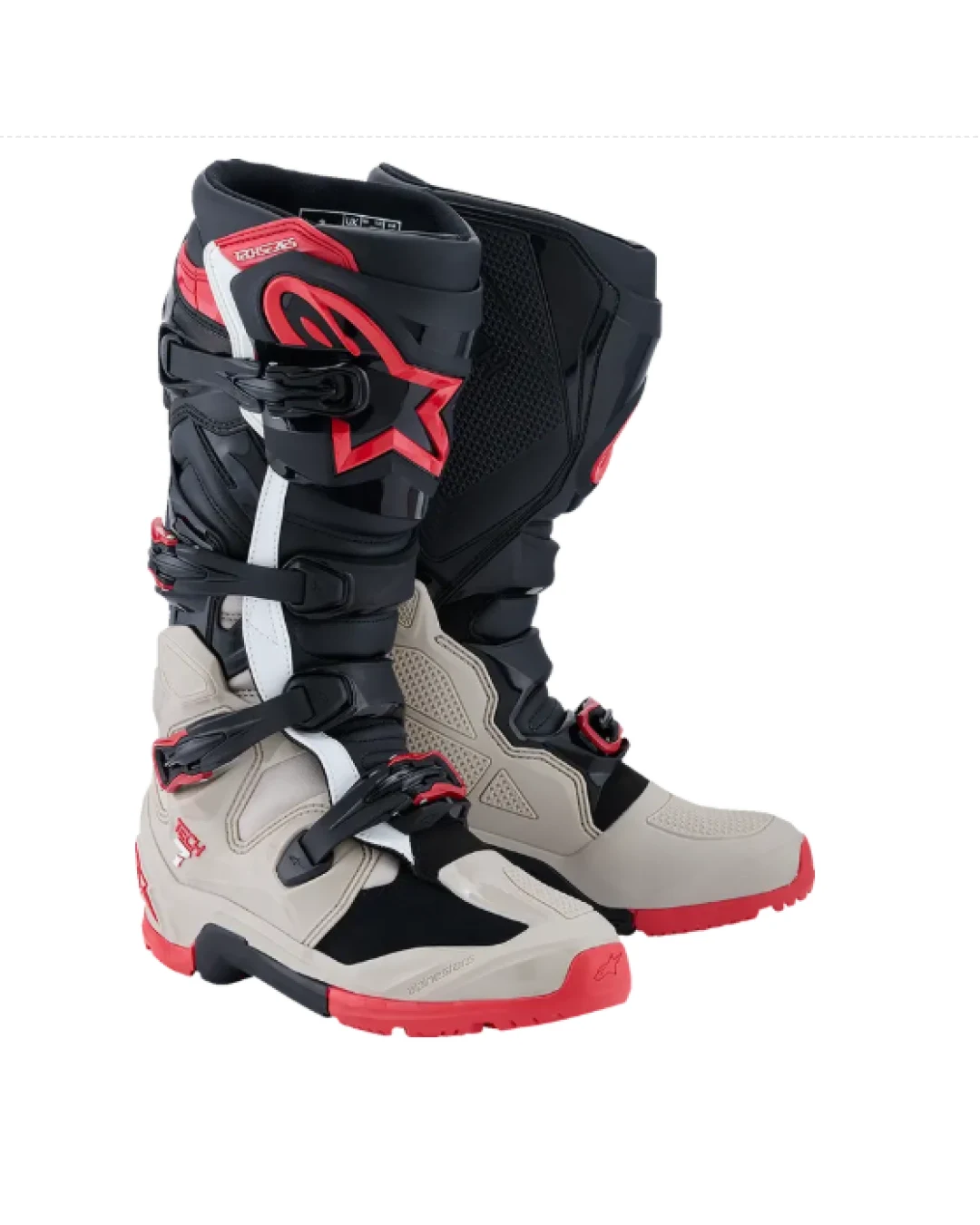 Мотокрос ботуши ALPINESTARS TECH 7 ENDURO BLACK/GRAY/RED