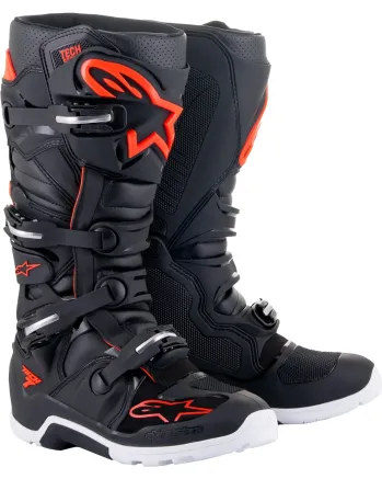 Мотокрос ботуши ALPINESTARS TECH 7 Enduro BLACK/RED