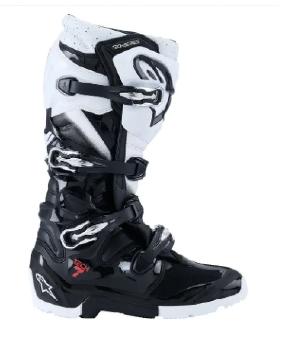 Мотокрос ботуши ALPINESTARS ТECH 7 ENDURO BLK/WHT
