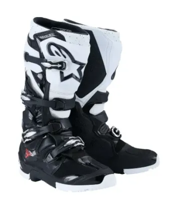 Мотокрос ботуши ALPINESTARS ТECH 7 ENDURO BLK/WHT