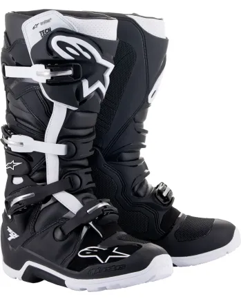 Мотокрос ботуши ALPINESTARS TECH 7 Enduro Drystar® BLACK/WHITE