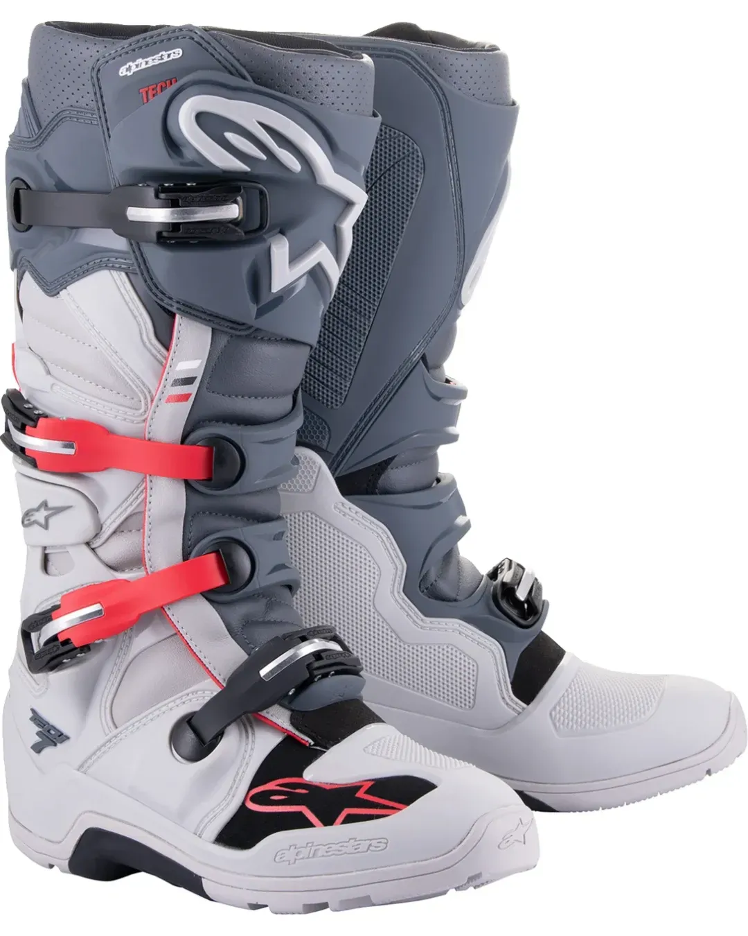 Мотокрос ботуши ALPINESTARS Tech 7 Enduro GRAY/RD