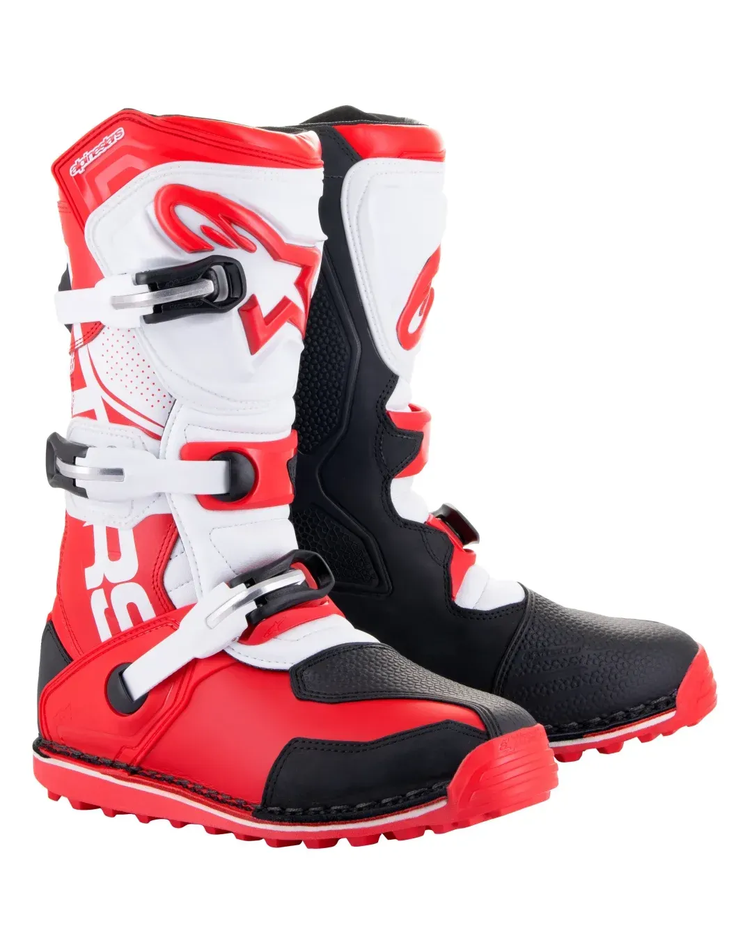 Мотокрос ботуши ALPINESTARS TECH-T RED/BLACK/WHITE