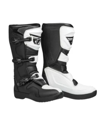 Мотокрос ботуши FLY RACING Maverik LT Boots -White/Black