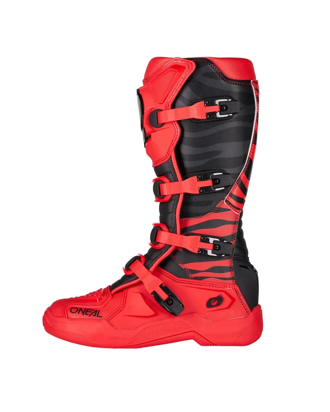 Мотокрос ботуши O'NEAL 3SRS MX ZEBRA RED