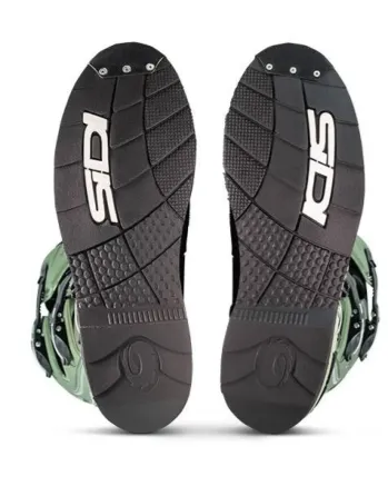 Мотокрос ботуши SIDI AGUEDA ARMY/BLACK