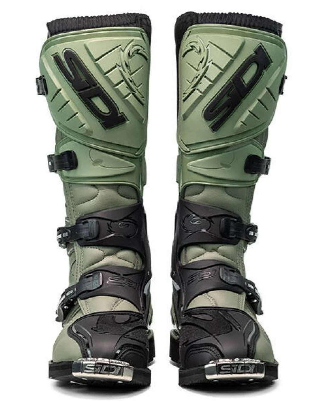 Мотокрос ботуши SIDI AGUEDA ARMY/BLACK