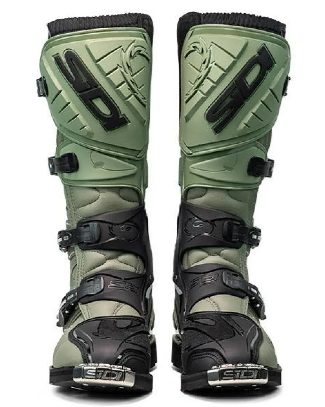 Мотокрос ботуши SIDI AGUEDA ARMY/BLACK