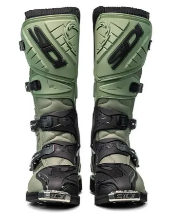 Мотокрос ботуши SIDI AGUEDA ARMY/BLACK