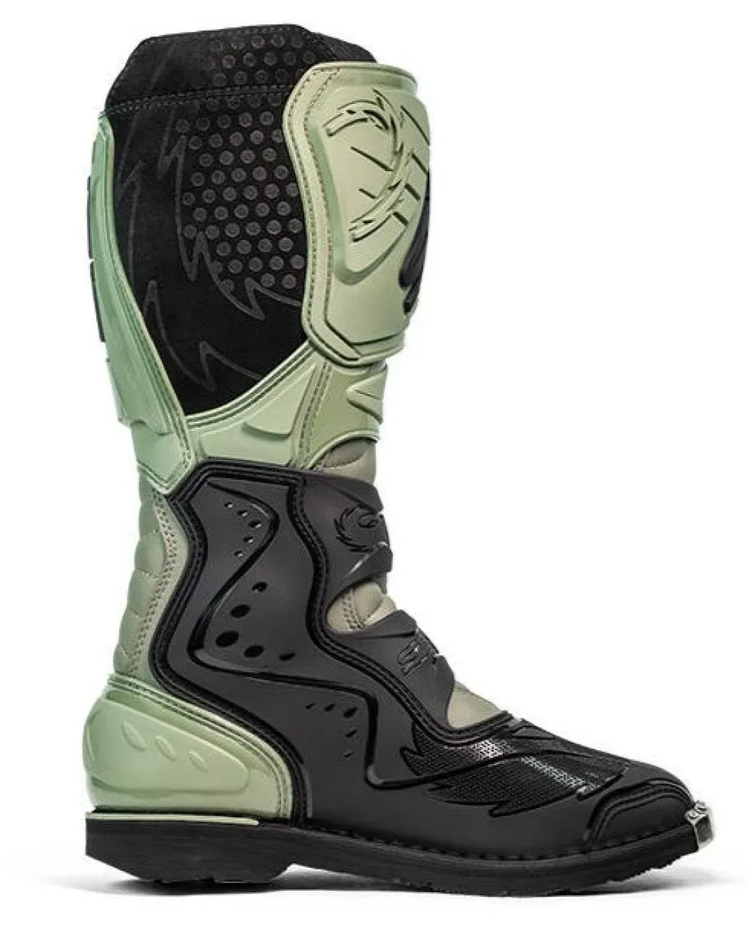 Мотокрос ботуши SIDI AGUEDA ARMY/BLACK