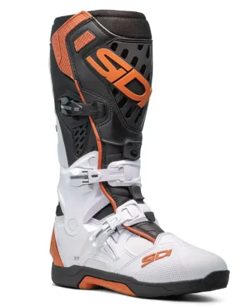Мотокрос ботуши SIDI CROSSAIR BLACK/WHITE/BRONZE